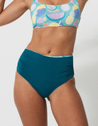 Sandbar_swimwear_high_waist_bikini_eco_recycled_tank_top_bikini_reversible_luminous_fruit