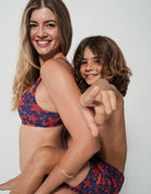 Sandbar_swimwear_low_waist_bikini_eco_recycled_tank_top_bikini_reversible_starfish_red_blue_mother_son_swim_shorts