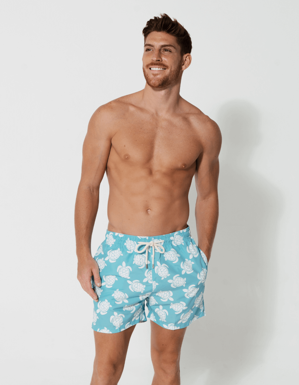 Men's Swimwear | Aqua Turtle Swim Shorts