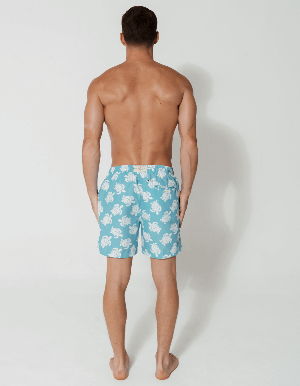 Sandbar_father_and_son_swim_shorts_blue_turtle