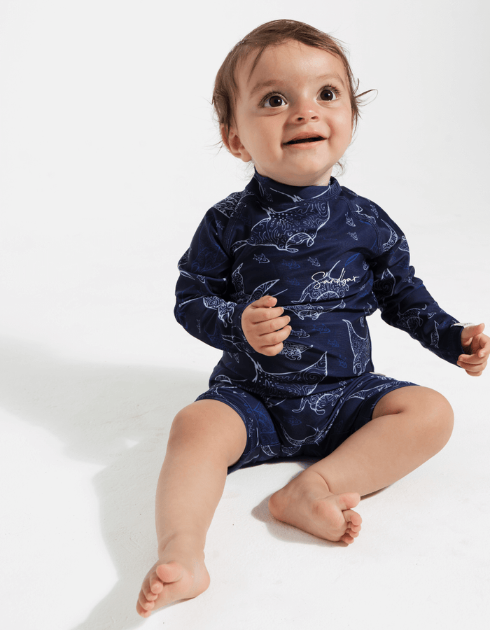 Ocean Manta Baby Swimsuit