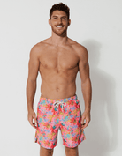 Sandbar_father_and_son_swim_shorts_pink_palm