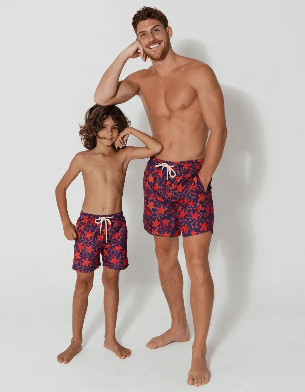 Father son matching swim shorts discount