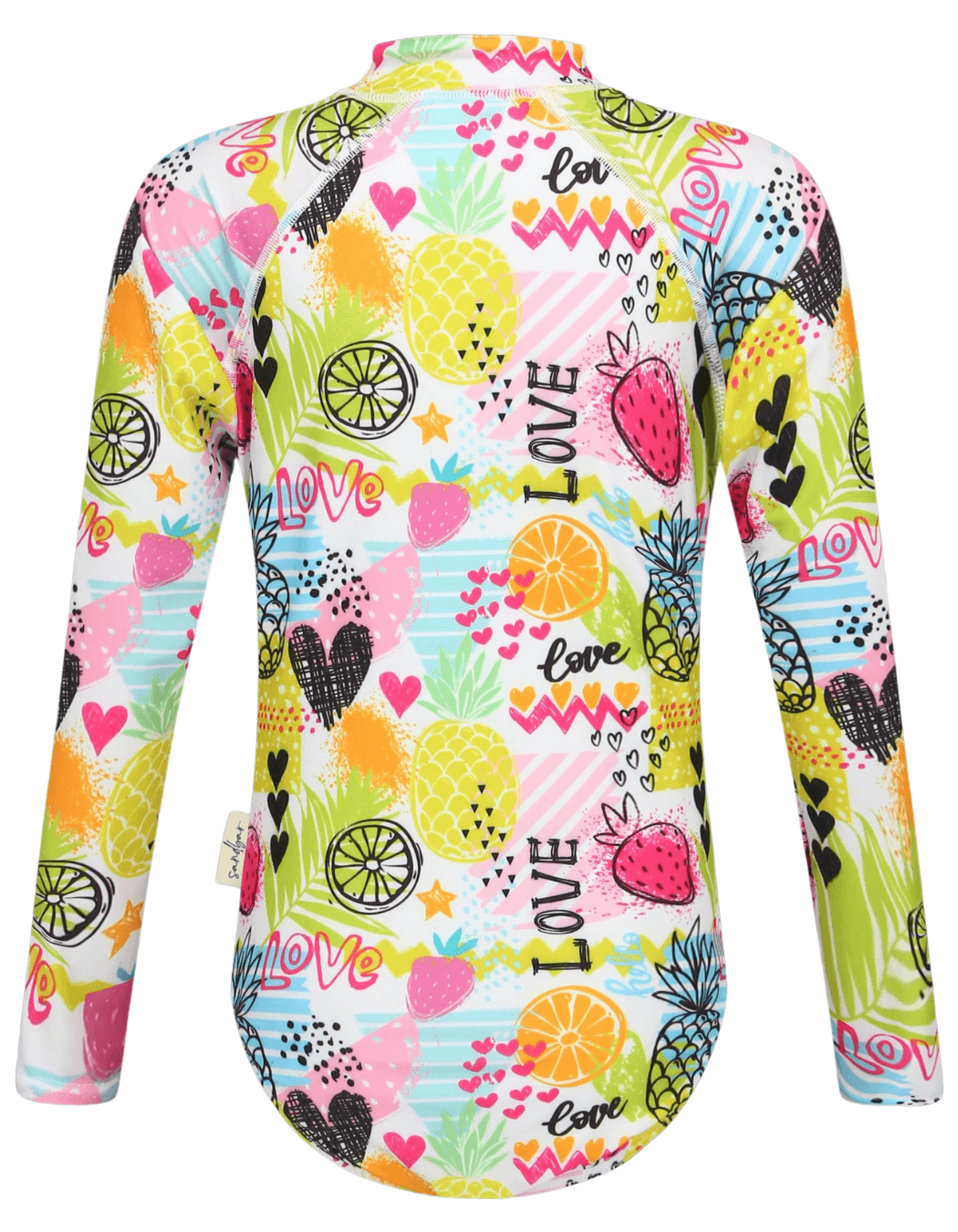 Sandbar_upf50_long_sleebved_Swim_tropical_love